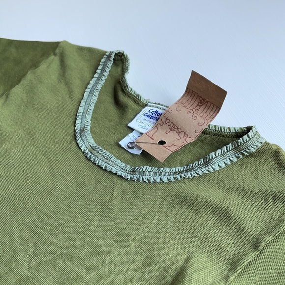 Cotton Caboodle | 2 Green Long Sleeve Tops | 6 - Picture 4 of 12
